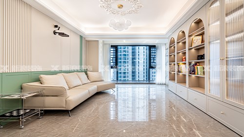 143m²精裝全屋定制，法式奶油溫馨實(shí)用|長(zhǎng)沙全屋整裝